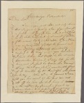 Letter to William Barret and Jonathan Mifflin, Philadelphia