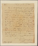 Letter to Gen. [Horatio] Gates, Berkely Co., Va.