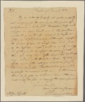 Letter to Gen. [Horatio] Gates, Berkely Co., Va.
