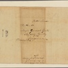 Letter to Gen. [Horatio] Gates, Berkely Co., Va.
