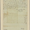 Letter to [Horatio] Gates