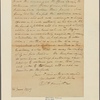 Letter to Gen. [Henry] Knox