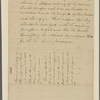 Letter to the President of Congress