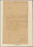 Letter to Gen. [George] Washington