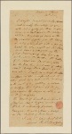 Letter to Col. [Timothy] Bedel, Commanding North side, St. John's