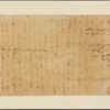 Letter to Col. [Timothy] Bedel, Commanding North side, St. John's