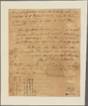Letter to [Judge Robert R. Livingston.]