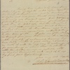 Letter to Thomas Burke, North Carolina