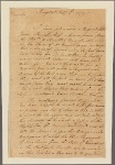 Letter to Gen. Woorster [David Wooster], Rye