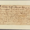 Letter to [James Warren?]