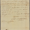 Letter to Henry Glass