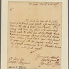 Letter to J[ohn] T[abor] Kemp[e]