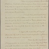 Letter to -- --