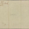Letter to -- --