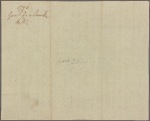 Letter to -- --
