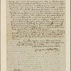 Letter to -- --