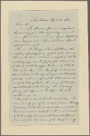 Letter to [Israel Keech Tefft, Savannah.]