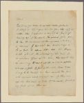 Letter to -- --