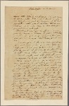 Letter to Maj. [Benjamin] Walker, Head Quarters