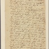 Letter to Maj. [Benjamin] Walker, Head Quarters
