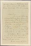 Letter to [Horatio Gates.]