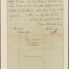 Letter to [Horatio Gates.]