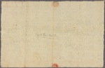 Letter to Gen. [Philip] Schuyler, Lake George