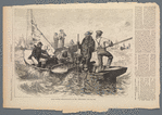 Mine oysters - Dredging boats in the Chesapeake