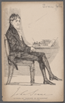 John Soane [signature] author of "Designs of buildings"