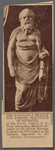 The honorable member for Athens : statuette of Socrates, of the fourth century b.c., from Alexandria, recently acquired by the British museum. It shows the philosopher as he actually appeared to his Athenian contemporaries