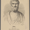 Solon. Nach der antiten Büste in Florenz.