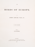 The Birds of Europe
