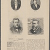 The Rev. C.H. Spurgeon. [Clockwise from top left:] Age 21. Age 30. Age 36. Age 54.