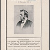 Bernhard Stade. † 6. Dezember 1906 †.