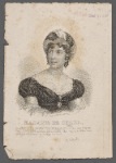 Madame de Stael, daughter of the celebrated French financier, M. Necker, was born at Paris MDCCLXVI and died MDCCCXVII. She was one of the most distinguished female writers that has lived