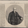 The Rev. William Wood Stamp, president of the Wesleyan Methodist Society for 1860-61.