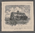 The Myles Standish House, Duxbury, Mass., built by his son, 1666.