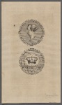 [Medallion, top with words:] Stanislavs Avgvstvs D.G. Rex Poloniae Md. Lith. [Medallion, bottom, with words:] Hanc ivssit fortvna mereri el vn voce VII Sept. Coron XXV Nov. MDCCLXIC