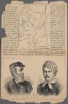 The discovery of Dr. Livingstone--map of equatorial Africa, showing the route explored.  Dr. Livingstone, the great explorer.  Mr. Stanley, chief of the "Herald" expedition of search