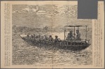Livingstone and Stanley going from Ujiji to Rusizi River.--(From sketches and materials supplied by Mr. Stanley.)