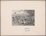 Henry M. Stanley leading indigenous porters and other members of his expedition
