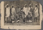 The arrival of Stanley and the leaders of his expedition at Cabenda, west coast of Africa