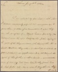 Letter to Thomas Rodney, Natchez