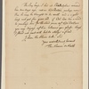 Letter to Col. Charles Pettit, A.Q.M. General