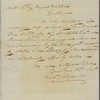 Letter to Messrs. LeRoy, Bayard, [Yell] and Ives, New York.