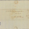 Letter to Messrs. LeRoy, Bayard, [Yell] and Ives, New York.