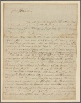 Letter to Gen. [Lachlan] McIntosh, Savanna, Ga.