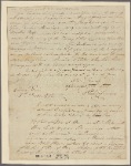Letter to Gen. [Lachlan] McIntosh, Savanna, Ga.