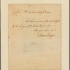 Letter to Henry Laurens