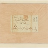 Letter to John Nicholson, Esq.